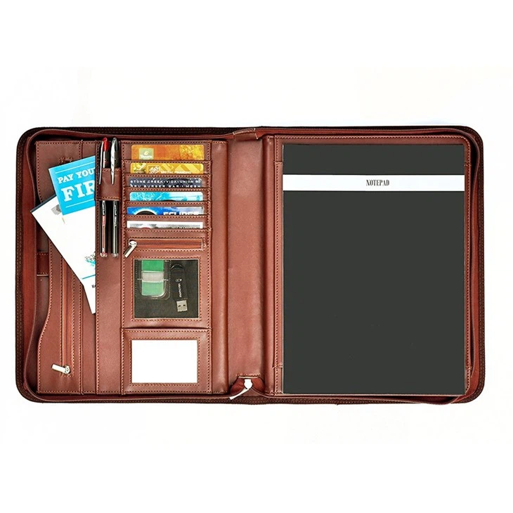 Branded Leather Folders