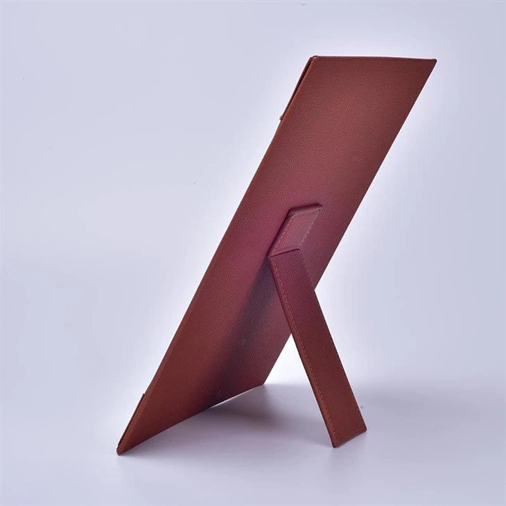custom leather frame