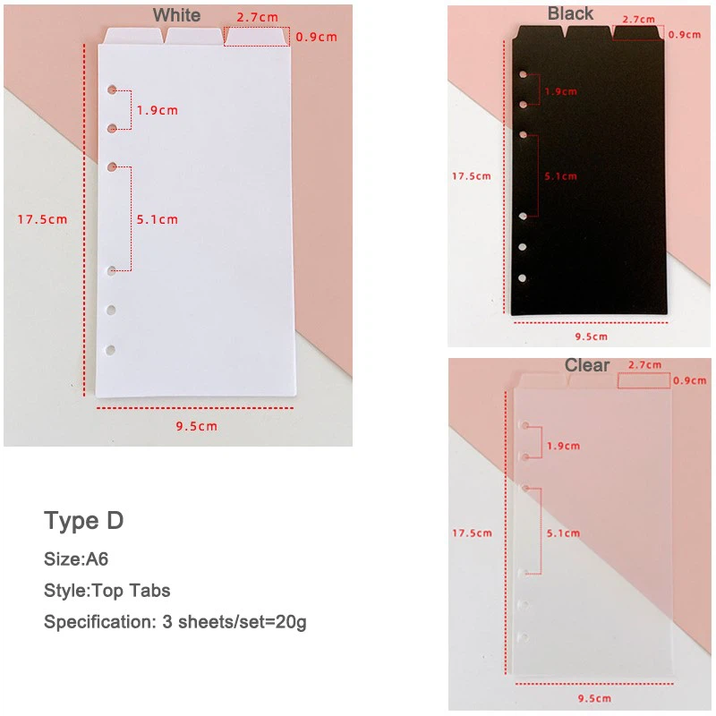 A6 TOP TAB A6 TOP TAB