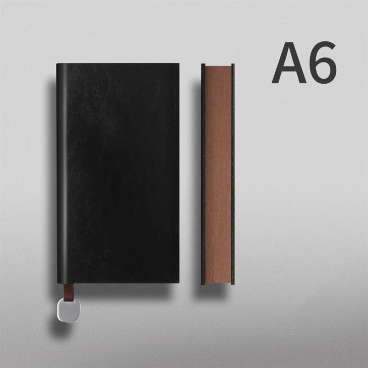 soft leather bound notebook