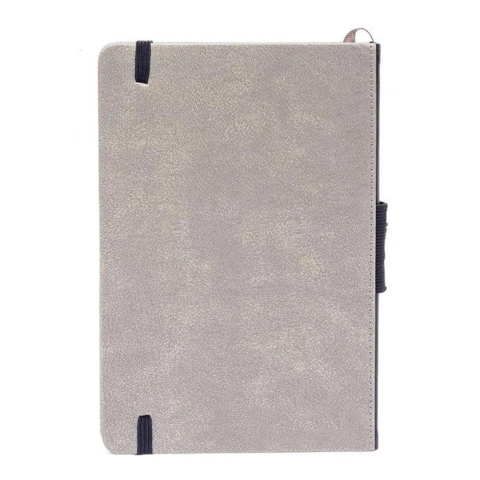 Hardcover Leather Diary With Elastic Band Hardcover Leather Diary With Elastic Band