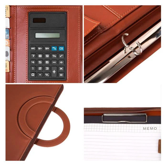 PU Leather 3 Hole Ring Binder PU Leather 3 Hole Ring Binder