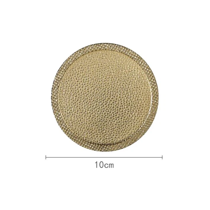	 drink coaster leather