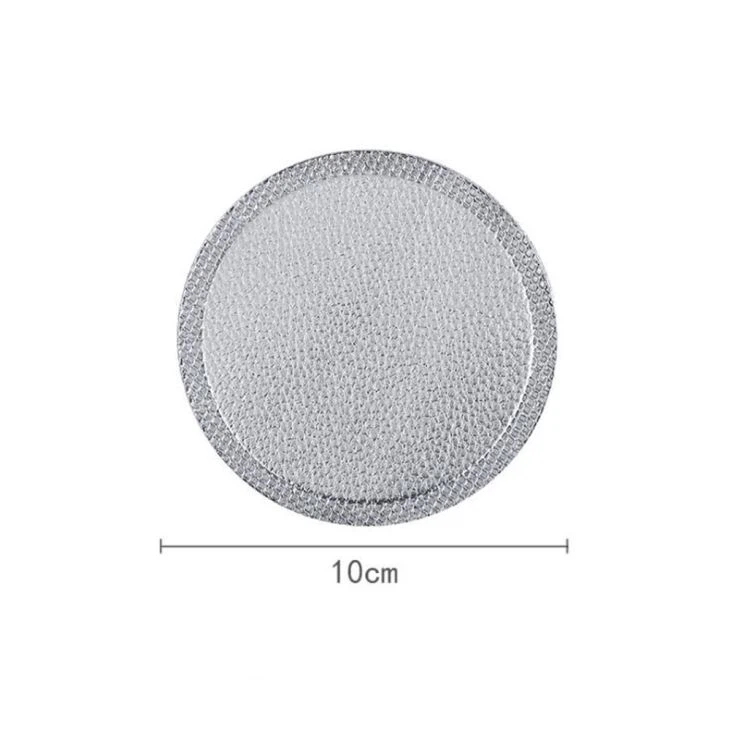 faux leather coasters