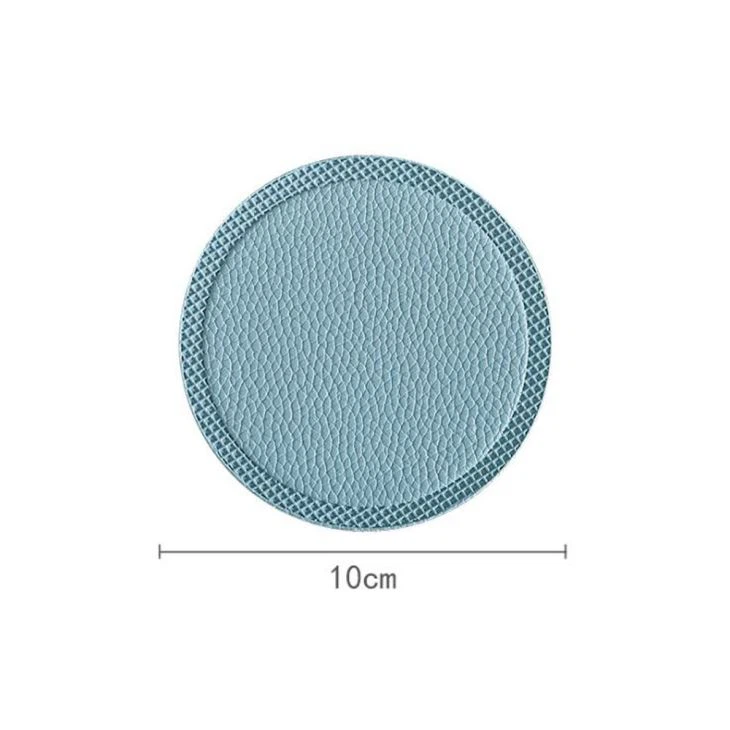 leather cup coaster