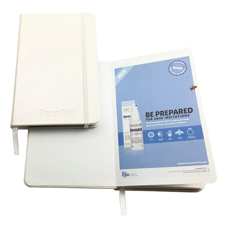 Hardcover Vegan Leather Ruled Notebook