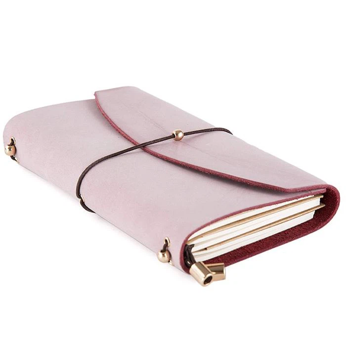 Pink Cute Leather Journal