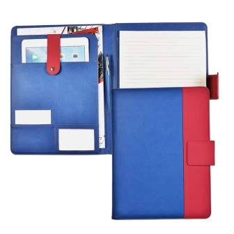 青い革PadfolioポートフォリオA5