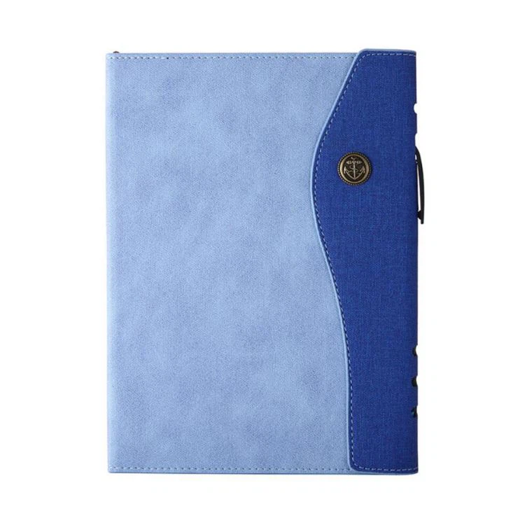 Trifold PU Leather Notebook