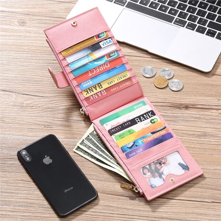 PU Leather Long Wallet