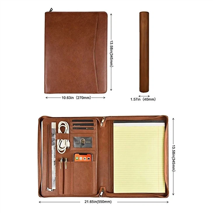 Vegan Leather Business Padfolio