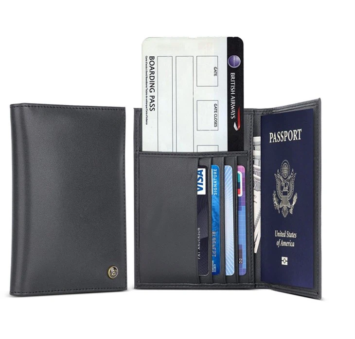 Black Passport HOLDER